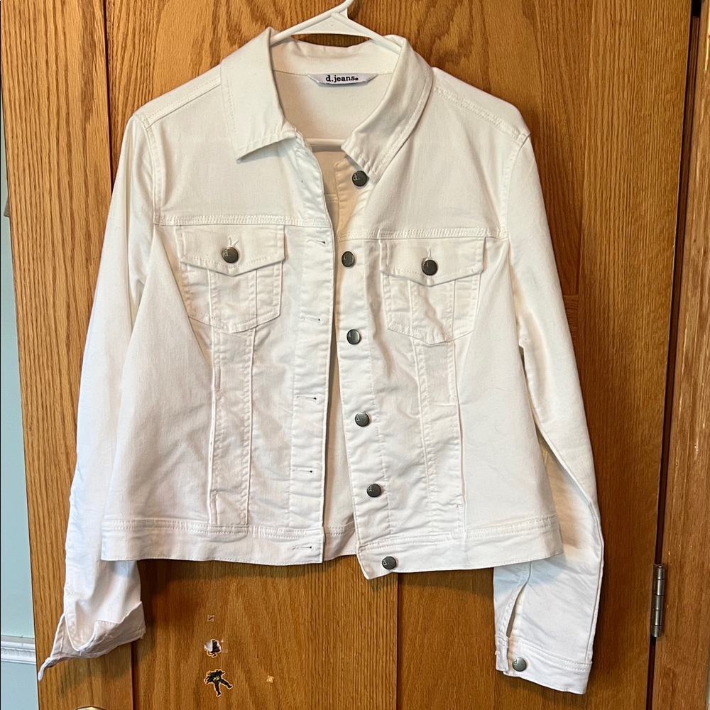 d. jeans White Denim Jacket